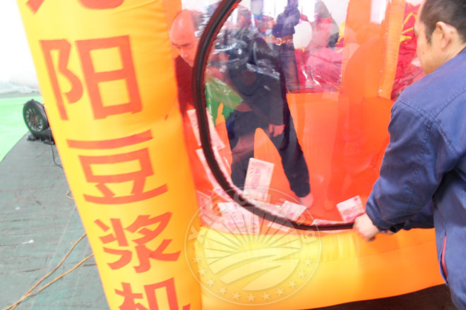 九龙坡豆浆机广告庆典气模